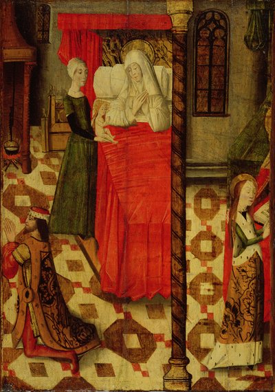 Birth of the Virgin by French School